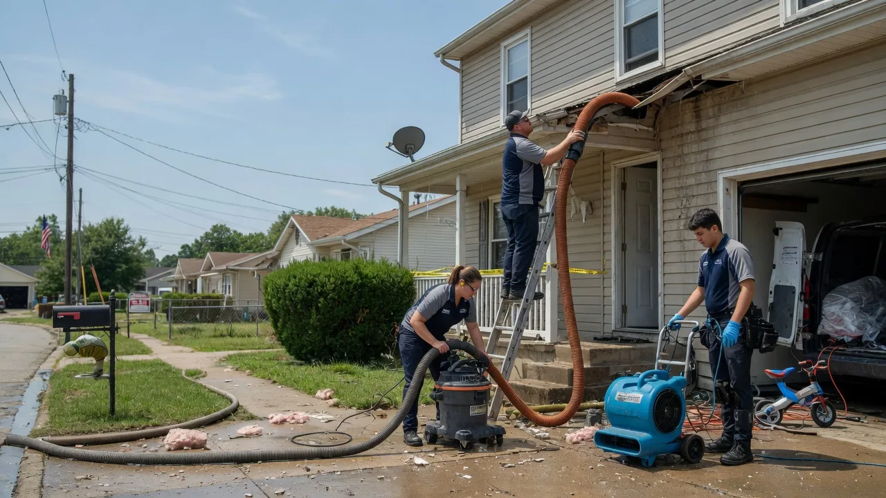 Water Damage Restoration in Hustisford, WI near me